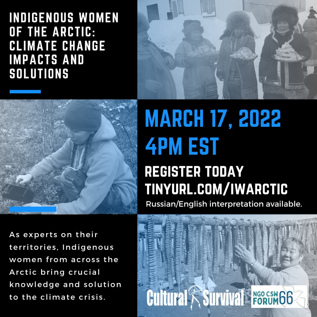 Indigenous Women of the Arctic: Climate Change Impact and Solutions