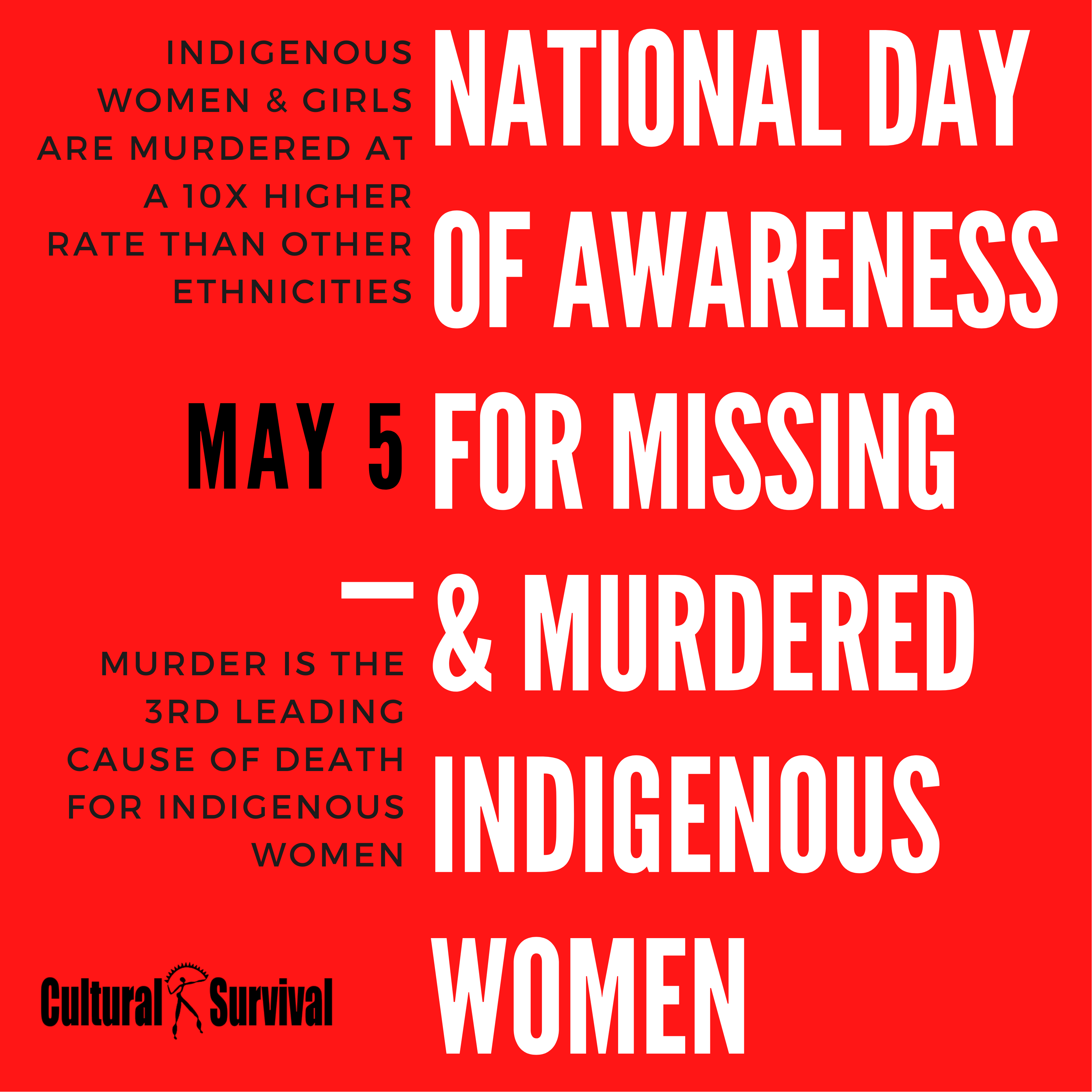 7 Actions to Take for National Day of Awareness for #MMIWG | Cultural ...