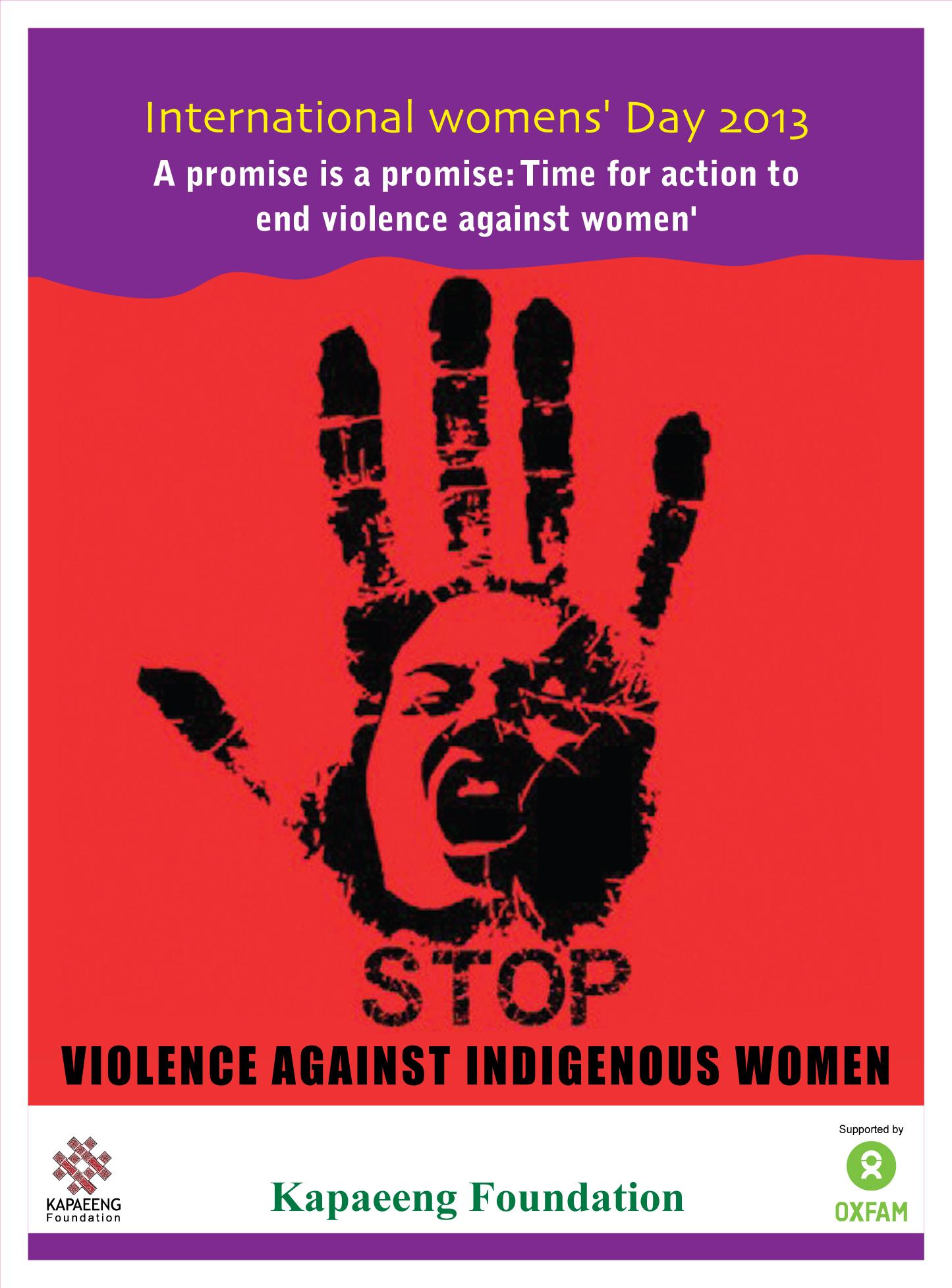 Alarming Trend Of Violence Against Indigenous Women And Girls Continues